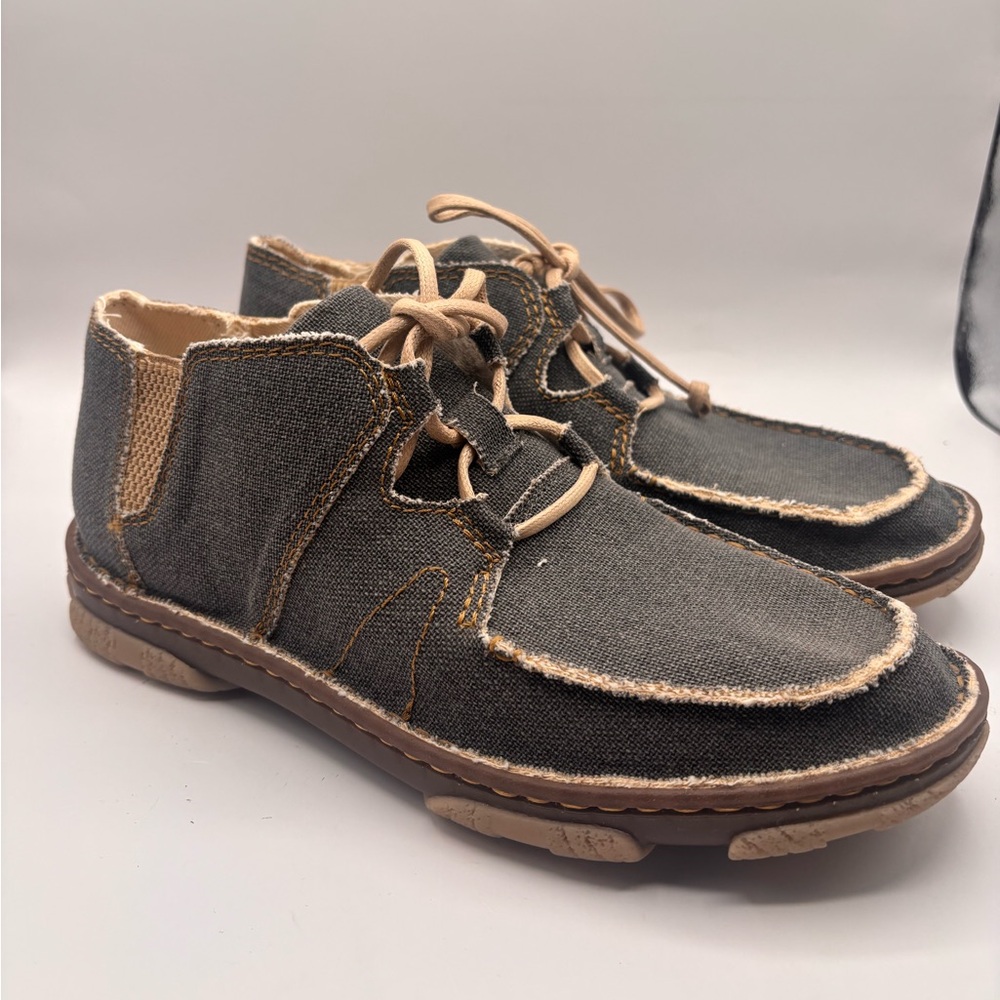 Tony Lama Nudo Lace Up Men’s Size 9 Gray Charcoal Casual Ankle Shoes TLC111